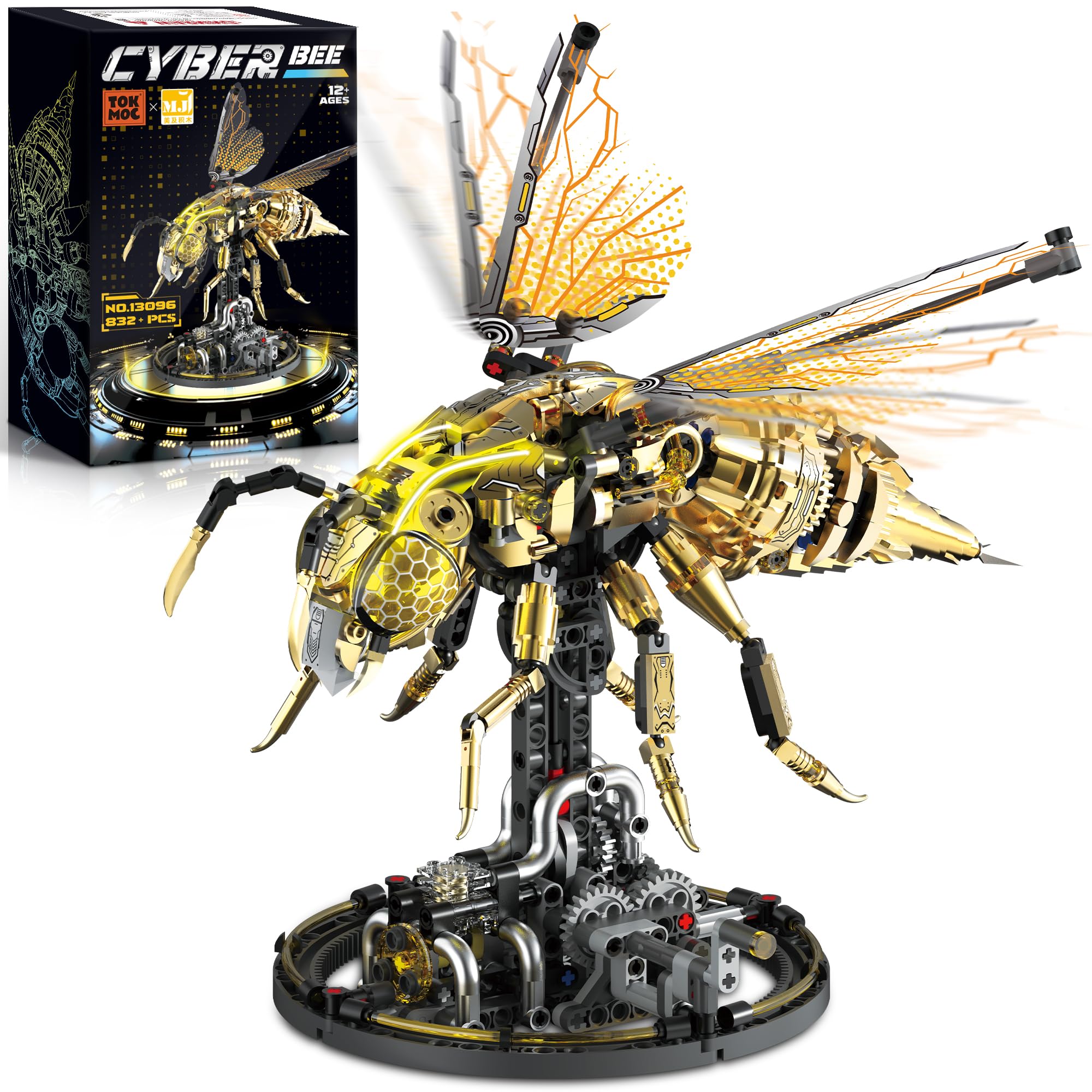 Amazon.com: OrbBlaster Mechanical Bee Building Set for Adults